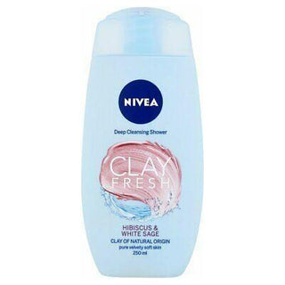 Nivea Clay Fresh Hibiscus & White Sage Body Wash 250mL