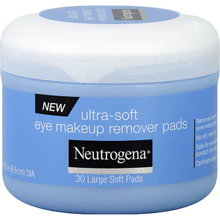 Neutrogena Ultra-Soft Eye Makeup Remover Pads 30 Ct Jar