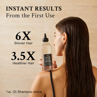 Davines OI Liquid Luster, Nourishing Rinse-Off Treatment, Add Shine Weightlessly, 10.14 Fl Oz