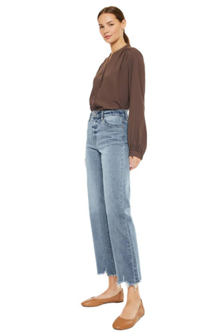 Size US 7 Kancan High Rise Slim Wide Leg Jeans