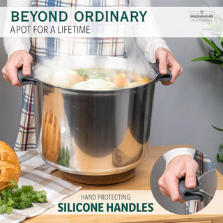 Stock Pot with Lid 14 Quarts - By Baano