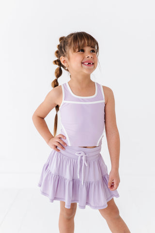Very Violet | 2-tiered Skort - By Baano