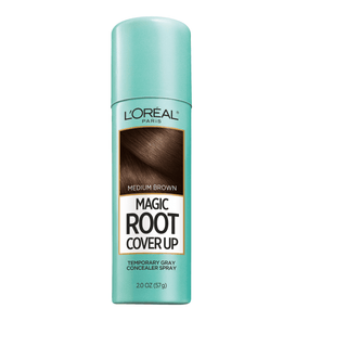 L'oreal L'Oréal Paris Magic Root Cover Up Gray Concealer Spray, Medium Brown
