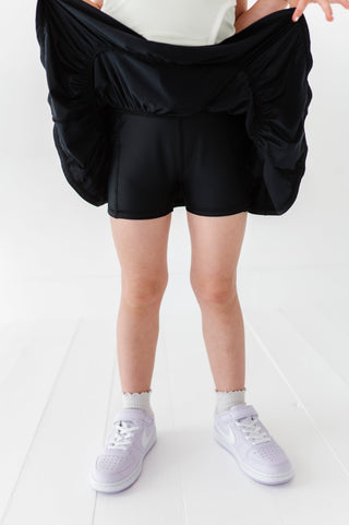 Black | 2-tiered Skort - By Baano