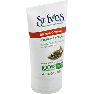 St. Ives Scrub, Green Tea, Blemish Control 4.5 Oz