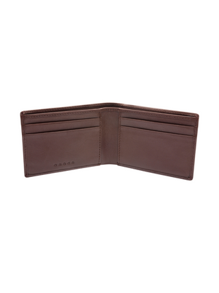 Bi-Fold Slim Card Wallet - Brown - By Baano