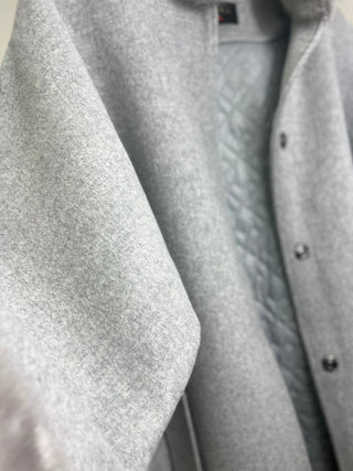 Genuine Scandinavian Mink Fur Virgin Wool Coat - By Baano