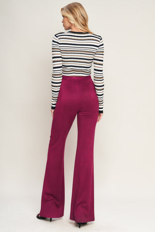 BREEZY BEAUTY SUEDE PANTS