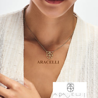 Unique Womens Style Mary Name Logo Necklace - Sterling Silver