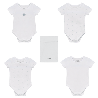 Cherry Print Undershirt Set - By Baano