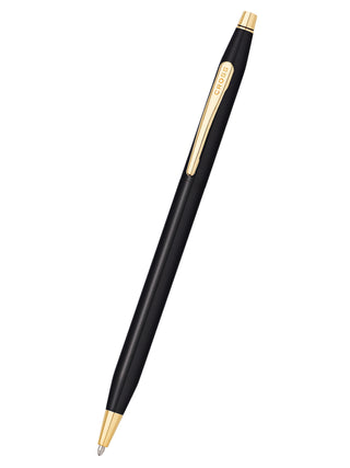 Classic Century® Glossy Black PVD Ballpoint Pen - By Baano