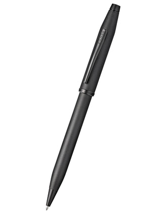 Century® II Black PVD Micro-knurl Ballpoint Pen - By Baano