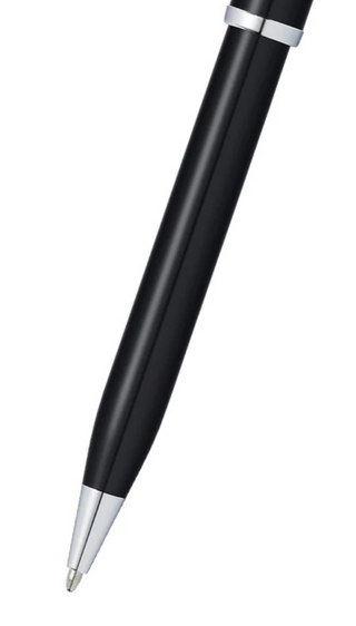 Century® II Black Lacquer Ballpoint Pen - By Baano