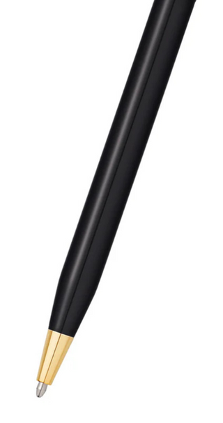 Classic Century® Glossy Black PVD Ballpoint Pen - By Baano
