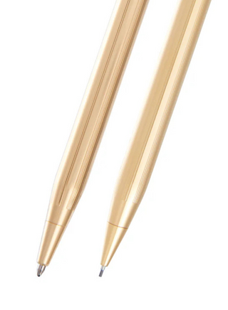 Classic Century® 23KT Gold Plated Pen and Pencil Set - By Baano