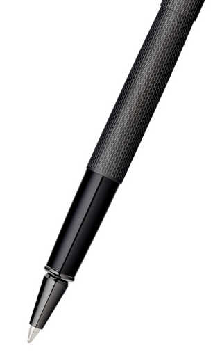 Classic Century® Brushed Black PVD Rollerball Pen - By Baano