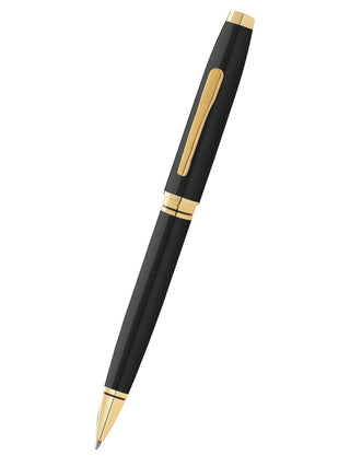 Coventry Black Lacquer with Gold-Tone Ballpoint Pen - By Baano