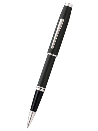 Coventry Black Lacquer Rollerball Pen - By Baano