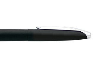 ATX® Basalt Black Stainless Steel Medium Nib Fountain Pen - By Baano