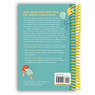 A Year of Us: A Couples Journal: One Question a Day to Spark Fun and Meaningful Conversations (Spiral Bound) - By Baano