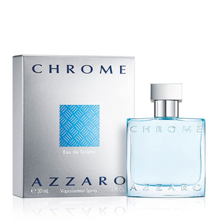 Azzaro Chrome Eau de Toilette Perfume for Men (3.4 oz)