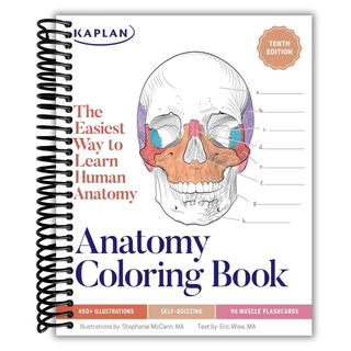 Anatomy Coloring Book: 10th Edition (Spiral Bound)