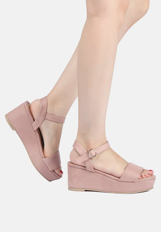 Ankle Strap Wedge Sandals