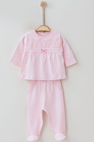 Ann Pink Newborn Coming Home Set (11 Pcs) - By Baano