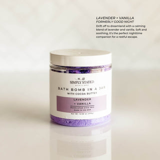 Aromatherapy Bath Bomb in a Jar – Relaxing Bath Soak with Essential Oils - By Baano