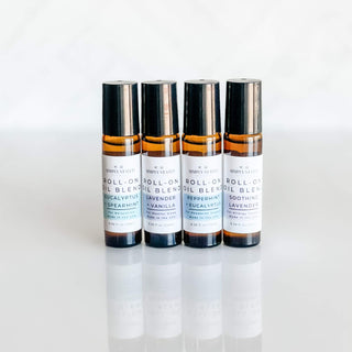 Aromatherapy Roll-On – Stress Relief & Focus Essential Oil Blend - By Baano