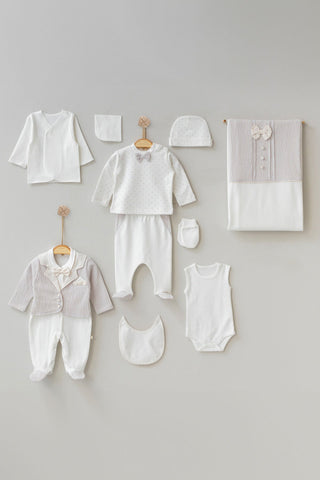 Arthur Newborn Coming Home Set (10 pcs) - By Baano