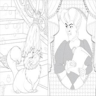 Art of Coloring: Disney Villains (Spiral Bound) Lay it Flat Publishing Group