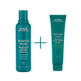 Aveda Botanical Repair Shampoo for Damaged Hair 200 ml &  Botanical Repair Leave-in Hair Repair and Conditioner 100 ml Chivela