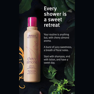 Aveda Cherry Almond Softening Shampoo 250ml & Cherry Almond Smoothing Conditioner 200 ml Chivela