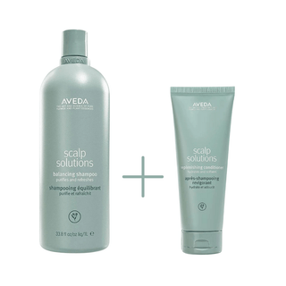 Aveda Scalp Solutions Balancing Shampoo 1000 ml & Scalp Solutions Conditioner 200 ml Chivela