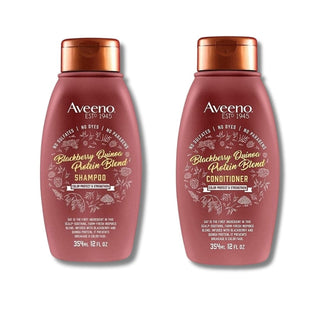 Aveeno Blackberry Quinoa Protein Blend Shampoo & Conditioner 354 ml - By Baano