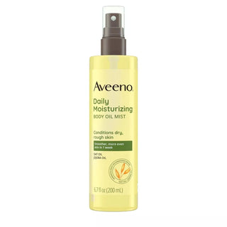 Aveeno Daily Moisturizing Oil Mist for Rough Sensitive Skin 200 ml - By Baano