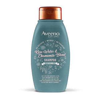 Aveeno Rose Water & Chamomile Blend Shampoo 532ml - By Baano