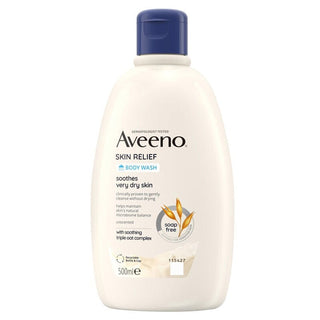 Aveeno Skin Relief Moisturizing Body Wash 500ml - By Baano