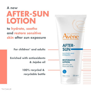 Avene After Sun After Sun Care Lotion 200 ml -2 Pack - By Baano