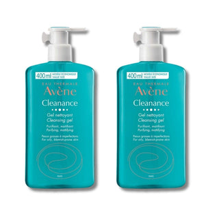 Avene Cleanance Face and Body Cleansing Gel 400 ml -2 Pack - By Baano