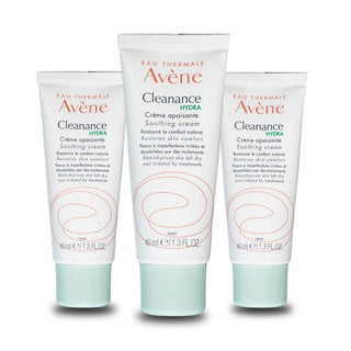 Avene Cleanance Hydra Cream 40 ml Moisturizing Cream -3 Pack - By Baano