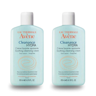 Avene Cleanance Hydra Soothing Cleansing Cream 200 ml -2 Pack Chivela
