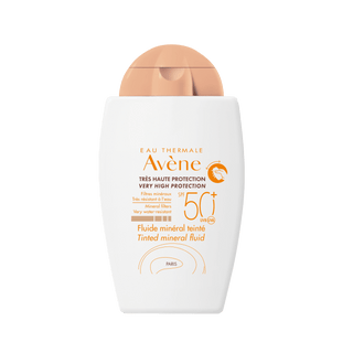 Avene Fluide Mineral Teintee Spf 50 40 ml Tinted Sunscreen