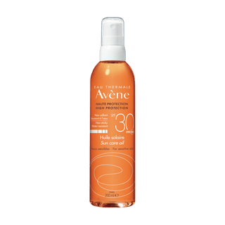 Avene Huile Solaire Sun Care Oil Spf 30 200 ml Tanning Oil