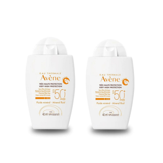 Avene Mineral Liquid Sunscreen SPF 50+ 40 ml -2 Pack Chivela