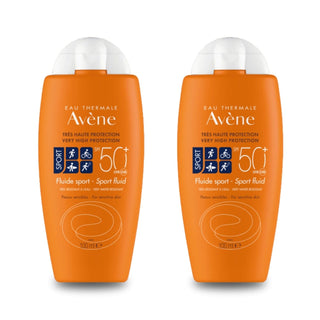Avene Solaire Fluide Sport Spf 50 Sunscreen 100 ml -2 Pack - By Baano