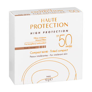 Avene Tinted Compact Dore Spf 50 10 gr Tinted Sunscreen -2 Pack Chivela