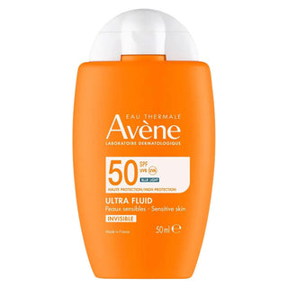 Avene Ultra Fluid Invisible SPF50 Sunscreen for Normal and Combination Skin 50 ml - By Baano