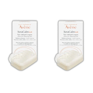 Avene XeraCalm AD Ultra Rich Cleansing Bar 100 g Soap -2 Pack - By Baano